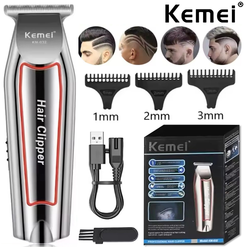 Men'S Grooming Gift Set - Kemei Professionelle Haarschneider Elektrische Bartschneider Für
