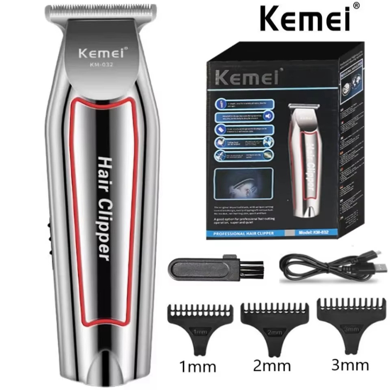 Men'S Grooming Gift Set - Kemei KM-032 Haarschneider Elektrischer Bartschneider für