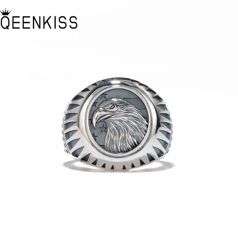 Men'S Grooming Gift Set - QEENKISS 925 Sterling Silber Vintage Adler