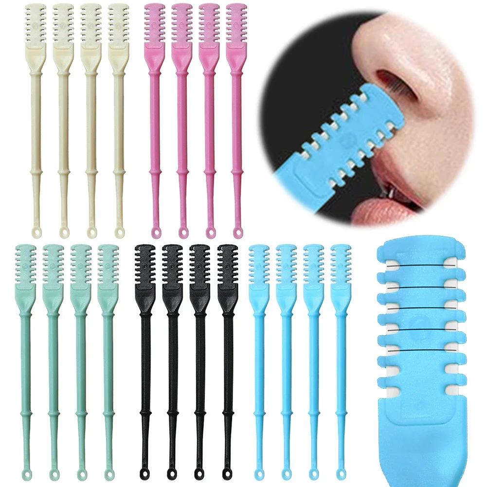 Mens Grooming Kit For Wedding - 12-teiliges manuelles Nasenhaartrimmer-Set mit zwei Köpfen