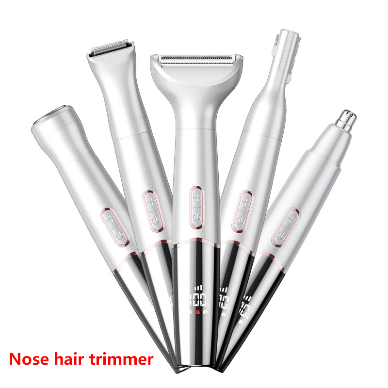 Men'S Grooming Ear Hair - Origina All-in-1 wiederaufladbarer Nasen-Ohr-Haarschneider für Männer,