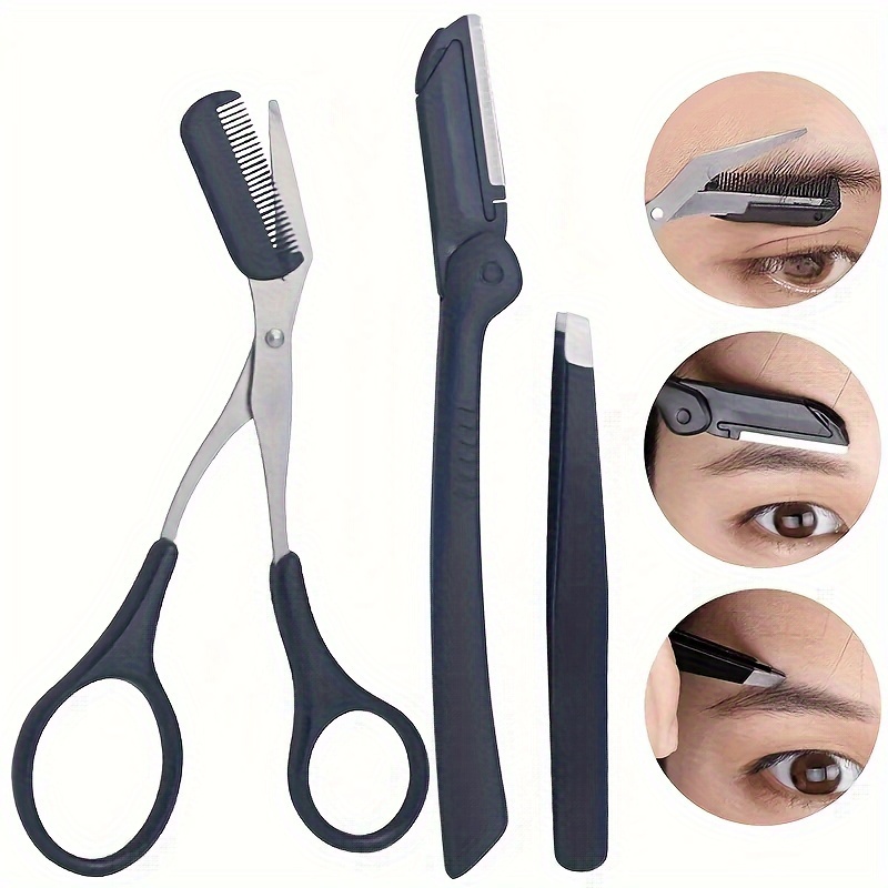 Men'S Grooming Gift Set - 3-teiliges Set Augenbrauen-Set für Damen und