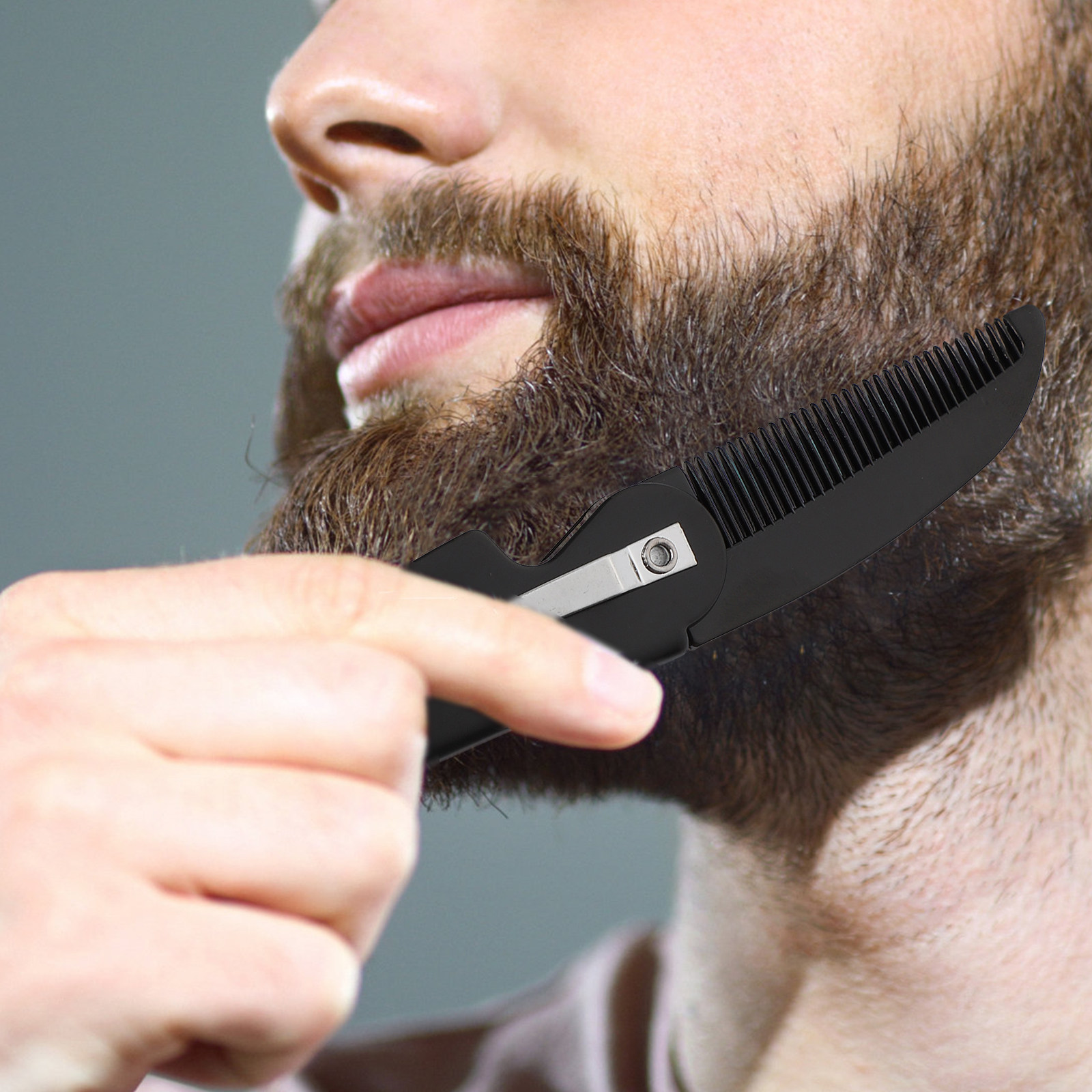 4-teiliger faltbarer Bartkamm  – Men'S Grooming And Style Bewertung und Preis