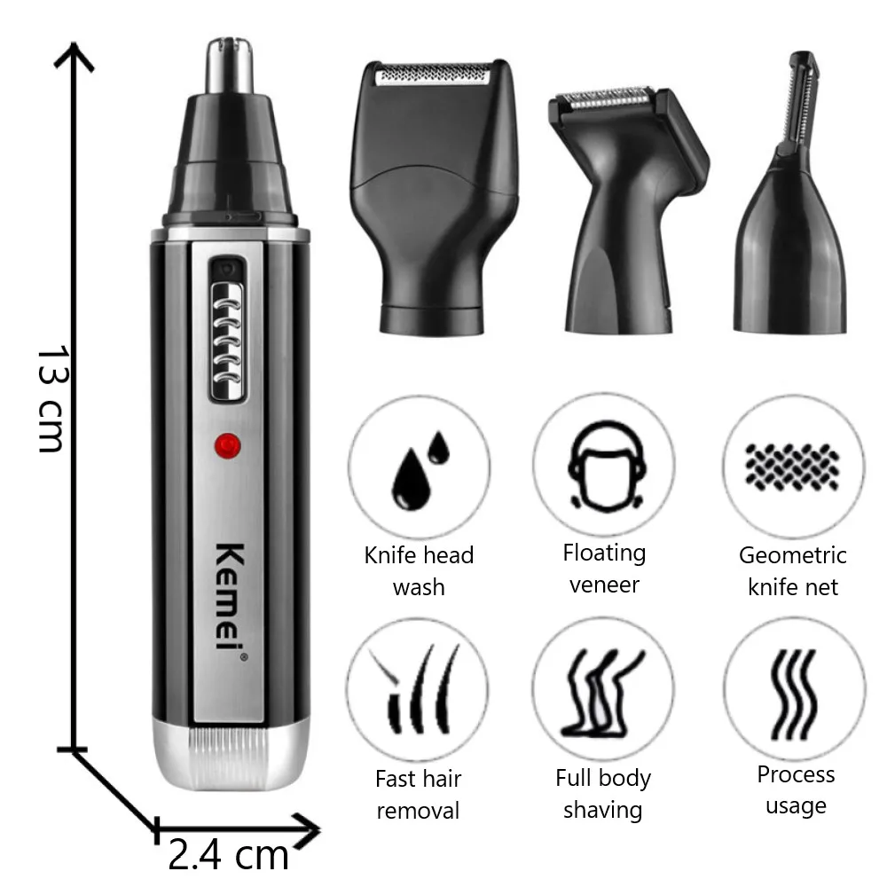 Kemei 4-in-1-Trimmer für Männe – Men'S Grooming Ear Hair Bewertung und Preis