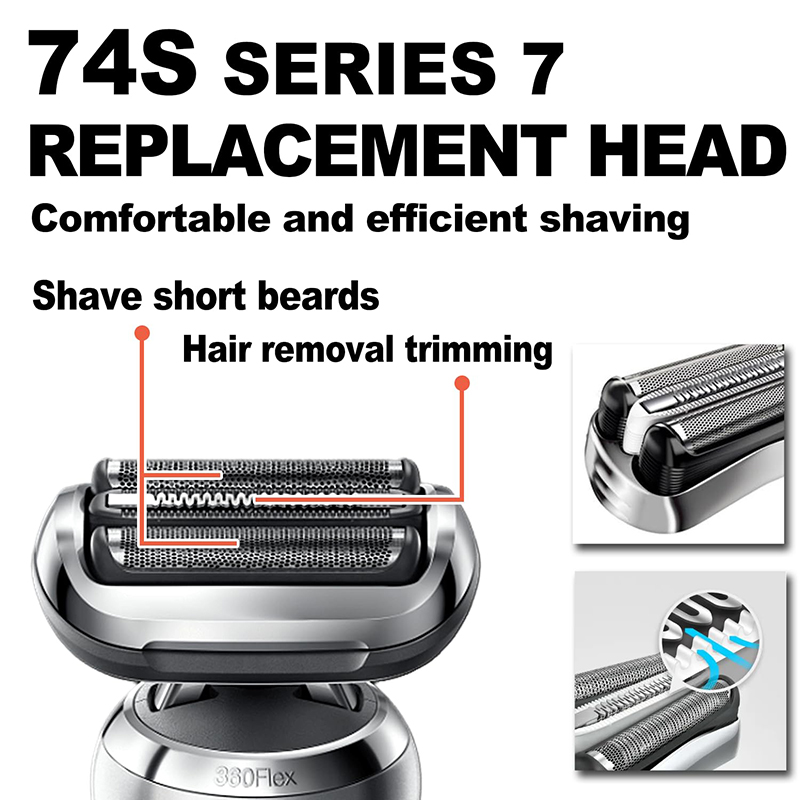 2er-Pack 74S Series 7 Ersatzsc – Men'S Grooming Trimmer Bewertung und Preis