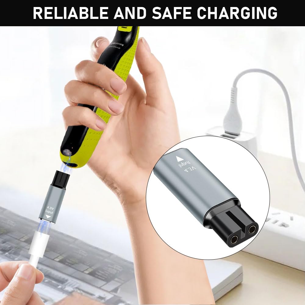 4,3V Typ-C Rasierer-Adapter La – Men'S Grooming Trimmer Bewertung und Preis