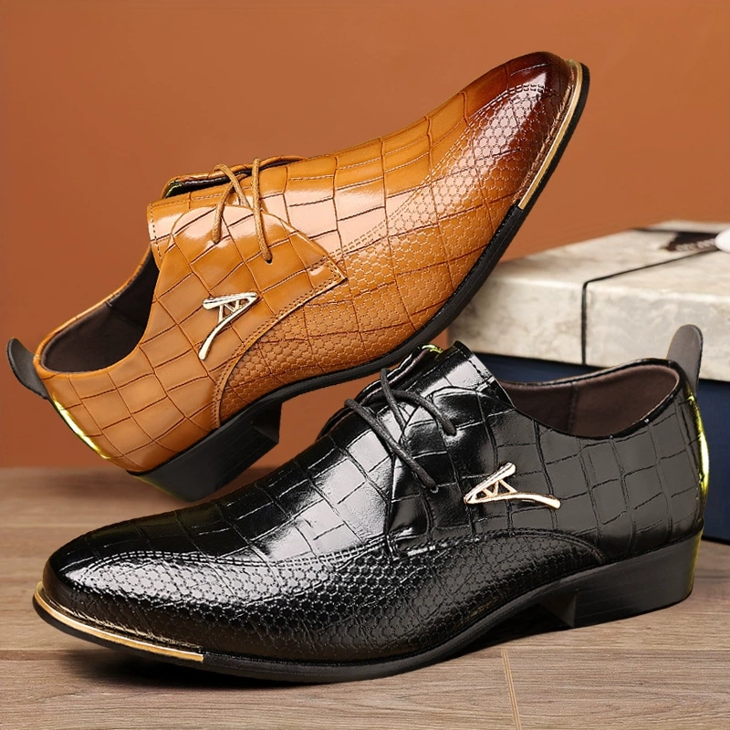 Mode PU Leder Schuhe Männer Bu – Men'S Grooming And Style Bewertung und Preis