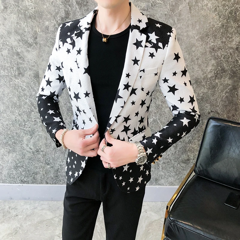 Sternenmuster Slim Fit Blazer  – Men'S Grooming Brands Bewertung und Preis