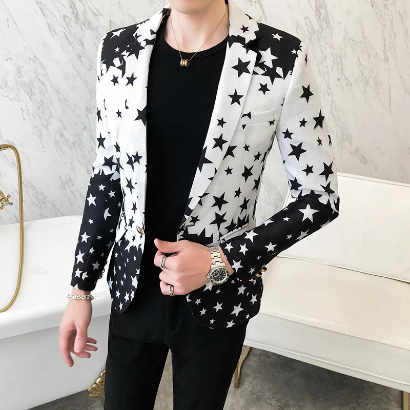 Sternenmuster Slim Fit Blazer  – Men'S Grooming Brands Bewertung und Preis
