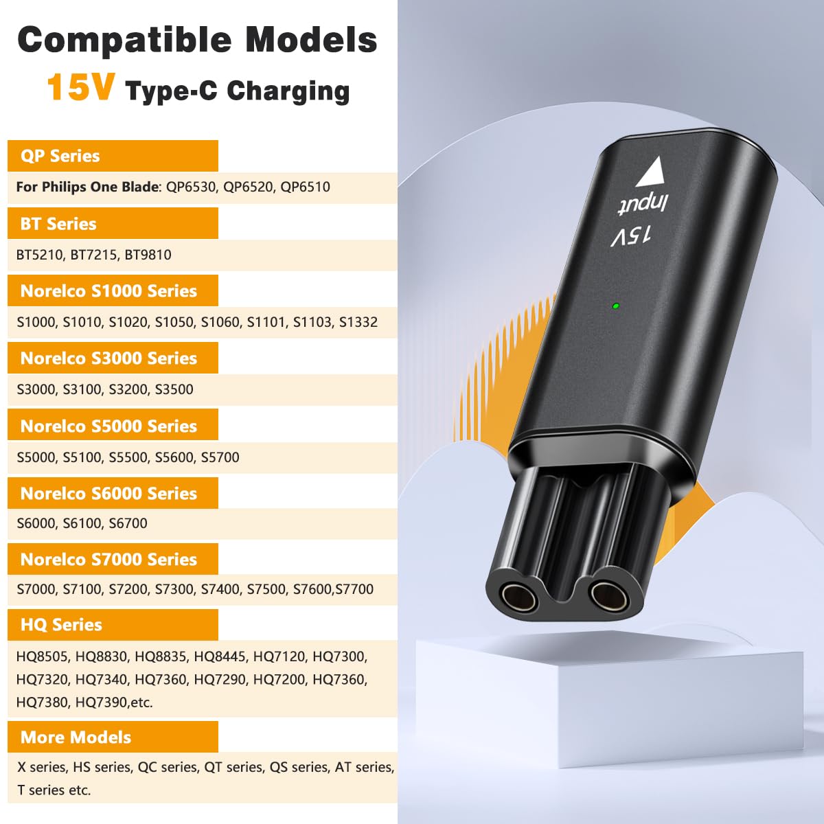 Brangdy 15V HQ8505 Typ-C Rasie – Men'S Grooming Trimmer Bewertung und Preis