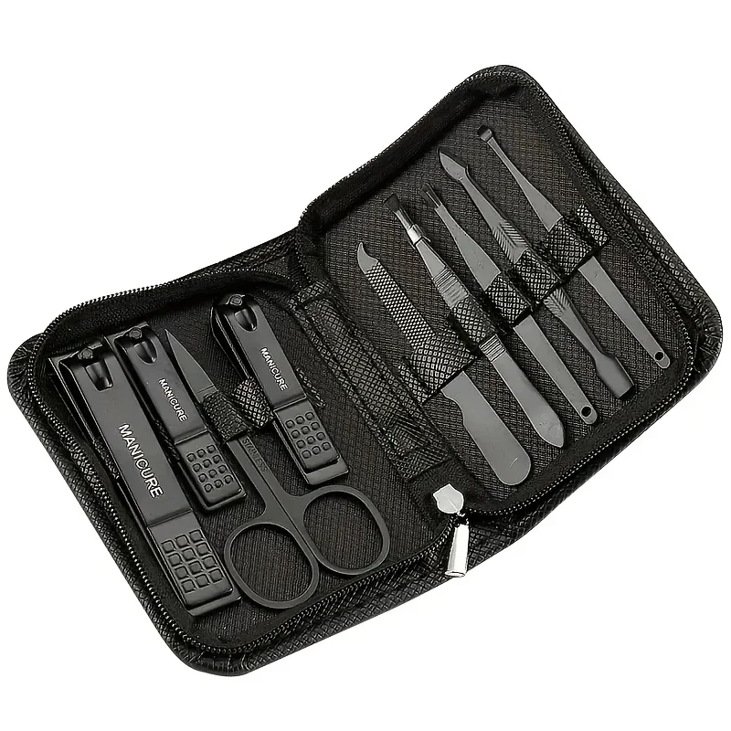 9-teiliges Maniküre-Set Pedikü – Men'S Grooming Gift Set Bewertung und Preis