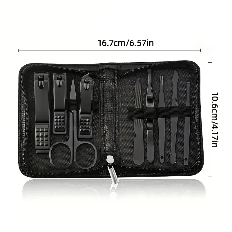 9-teiliges Maniküre-Set Pedikü – Men'S Grooming Gift Set Bewertung und Preis